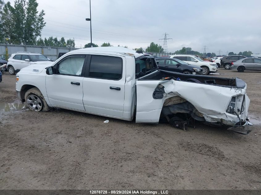 2023 Ram 1500 Tradesman VIN: 1C6SRFNT0PN649256 Lot: 12078728