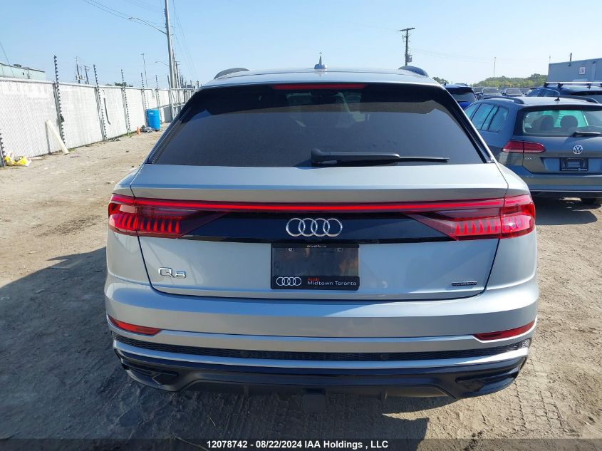 2023 Audi Q8 Progressiv VIN: WA1DVBF19PD001238 Lot: 12078742