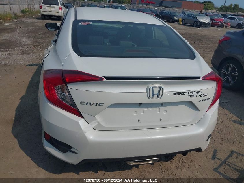 2HGFC2F89LH004673 2020 Honda Civic Sport