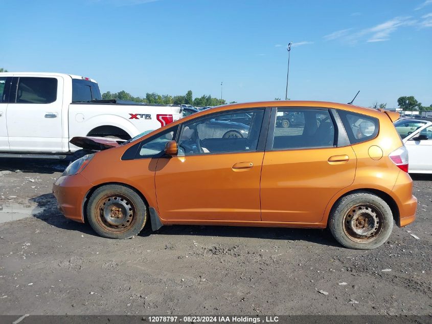 2011 Honda Fit VIN: JHMGE8H56BC802552 Lot: 12078797