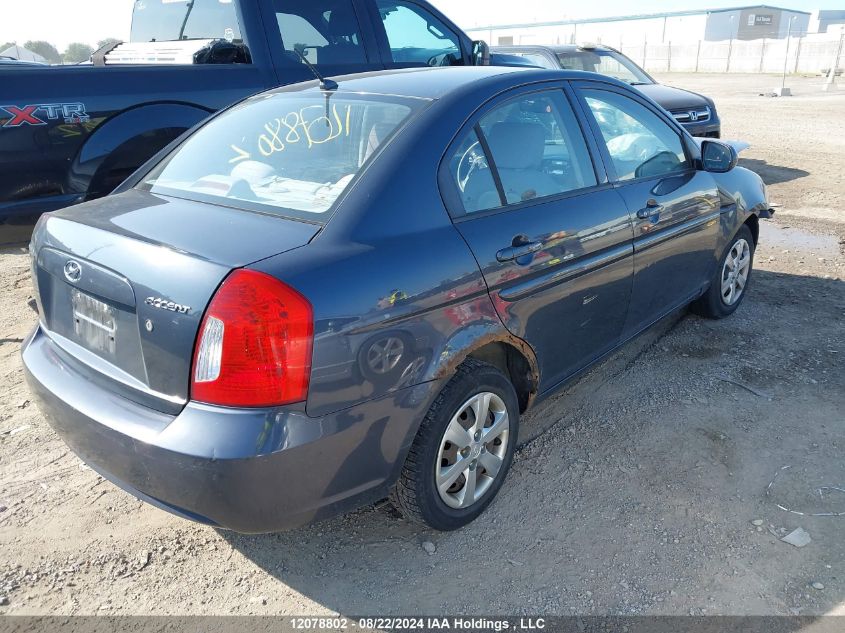 2010 Hyundai Accent Gl VIN: KMHCN4BC0AU430727 Lot: 12078802