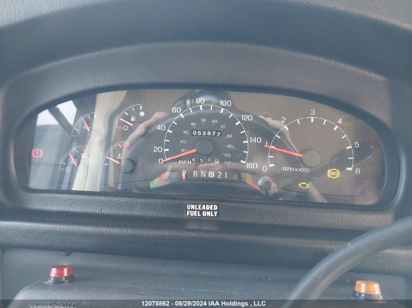 2001 Ford F550 Super Duty Stripped Chass VIN: 1FCNF53S010A06431 Lot: 12078862