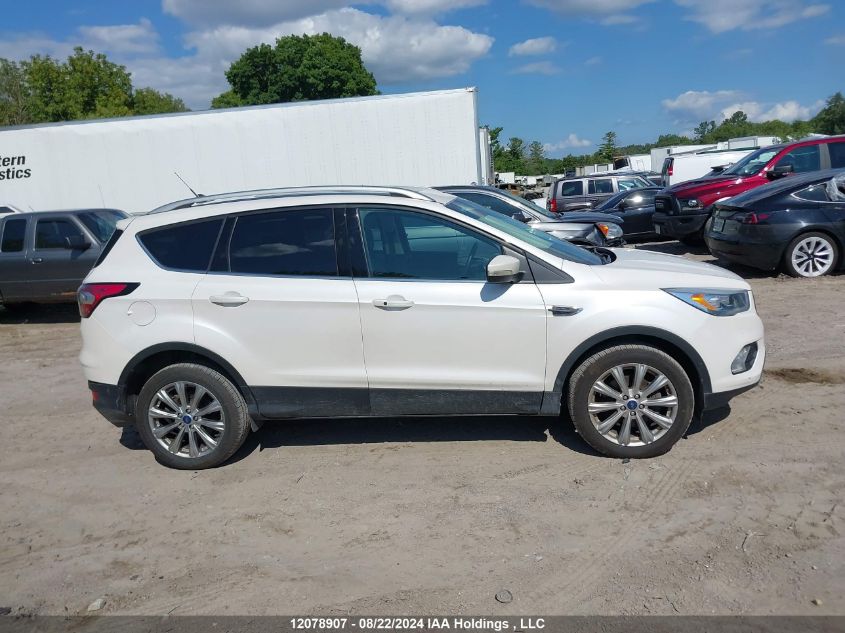 2018 Ford Escape Titanium VIN: 1FMCU9J94JUC41813 Lot: 12078907