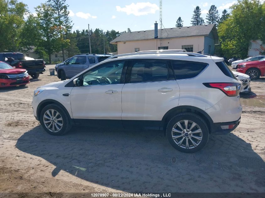 2018 Ford Escape Titanium VIN: 1FMCU9J94JUC41813 Lot: 12078907