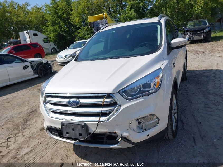 2018 Ford Escape Titanium VIN: 1FMCU9J94JUC41813 Lot: 12078907