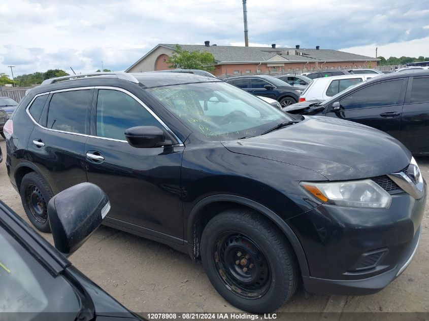 2016 Nissan Rogue S/Sl/Sv VIN: 5N1AT2MTXGC842215 Lot: 12078908