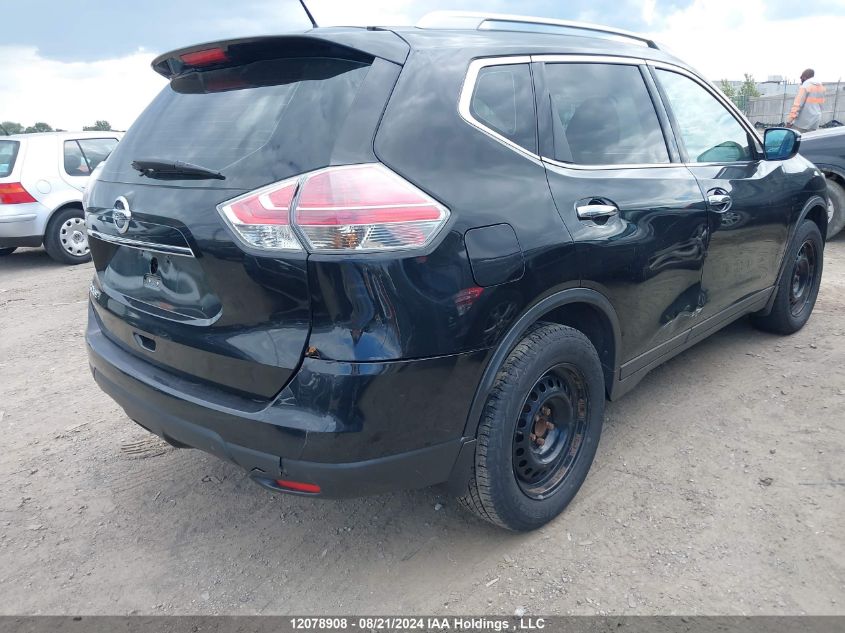 2016 Nissan Rogue S/Sl/Sv VIN: 5N1AT2MTXGC842215 Lot: 12078908