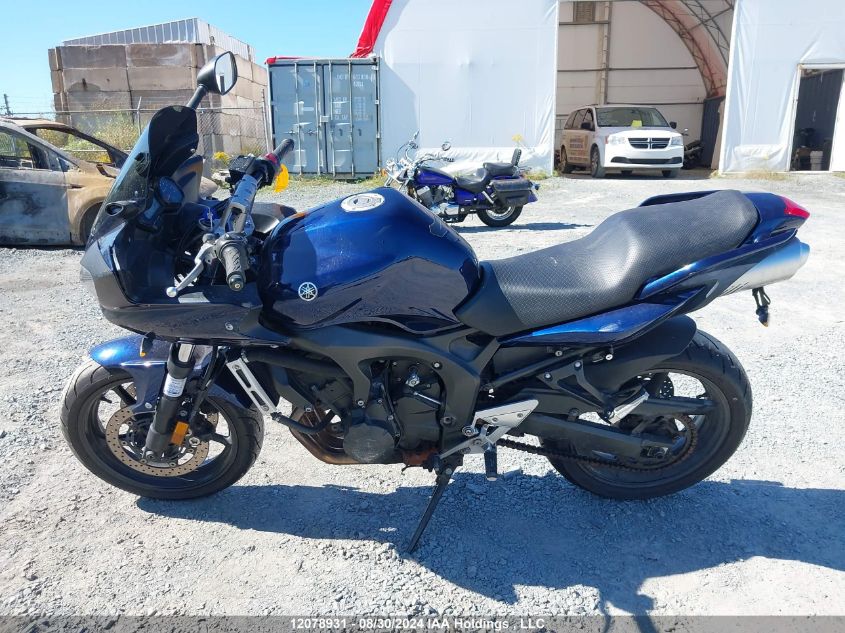 2008 Yamaha Fz6 Shg VIN: JYARJ13N18A000317 Lot: 12078931