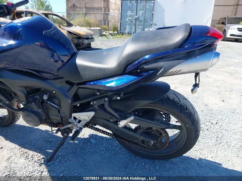 2008 Yamaha Fz6 Shg VIN: JYARJ13N18A000317 Lot: 12078931