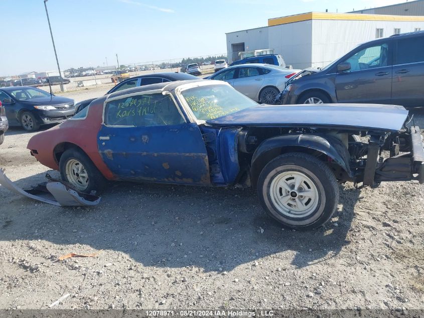 1981 Pontiac Firebird VIN: 1G2AT87HXBL122733 Lot: 12078971