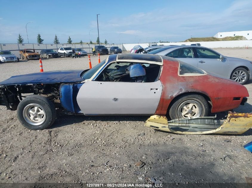 1981 Pontiac Firebird VIN: 1G2AT87HXBL122733 Lot: 12078971
