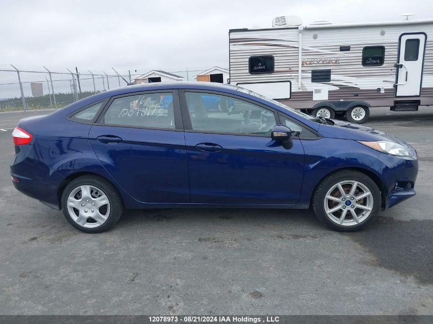 2016 Ford Fiesta Se VIN: 3FADP4BJ9GM181011 Lot: 12078973