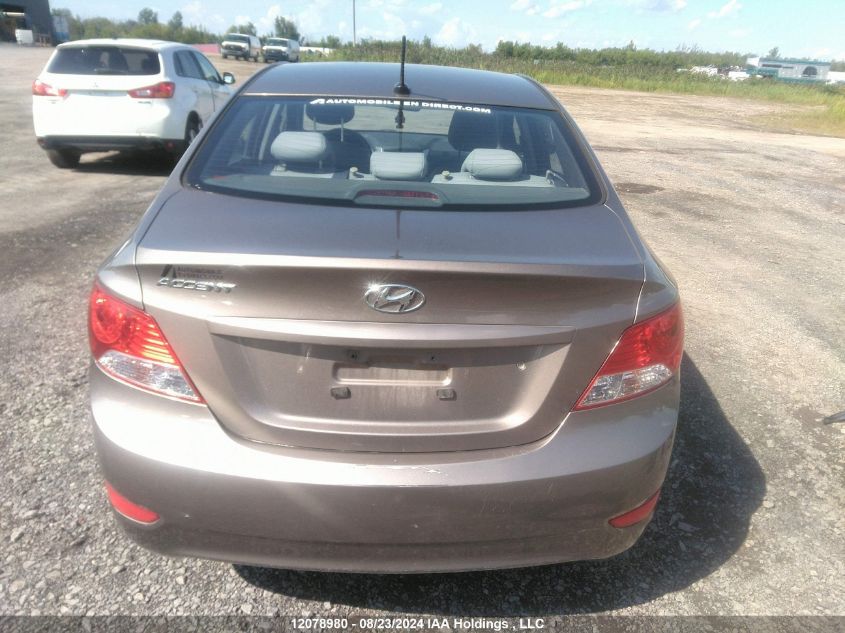 2013 Hyundai Accent VIN: KMHCT4AE9DU299634 Lot: 12078980