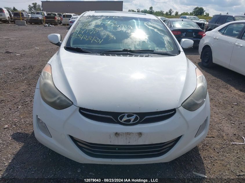 2011 Hyundai Elantra Gls/Limited VIN: 5NPDH4AE8BH011250 Lot: 12079043