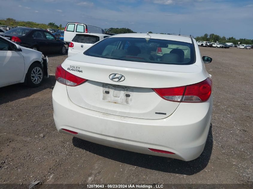 2011 Hyundai Elantra Gls/Limited VIN: 5NPDH4AE8BH011250 Lot: 12079043