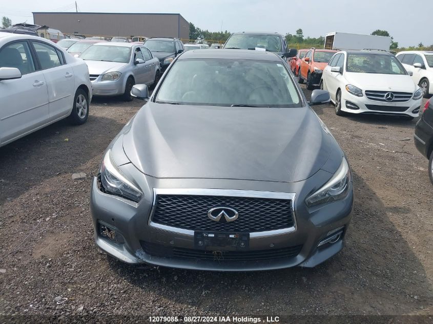 2015 Infiniti Q50 Premium/Sport VIN: JN1BV7ARXFM401267 Lot: 12079085