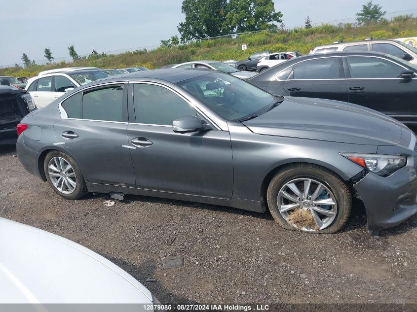 2015 Infiniti Q50 Premium/Sport VIN: JN1BV7ARXFM401267 Lot: 12079085