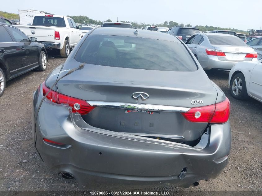 2015 Infiniti Q50 Premium/Sport VIN: JN1BV7ARXFM401267 Lot: 12079085