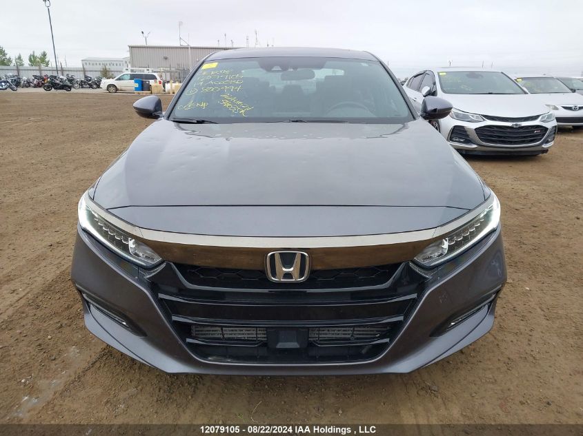 1HGCV2F33KA800494 2019 Honda Accord Sport