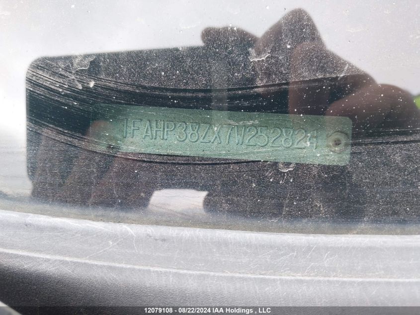 2007 Ford Focus St St VIN: 1FAHP38ZX7W252824 Lot: 12079108