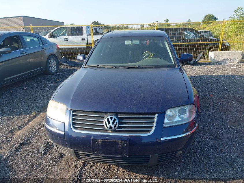 2004 Volkswagen Passat VIN: WVWPD63B44P057947 Lot: 12079162