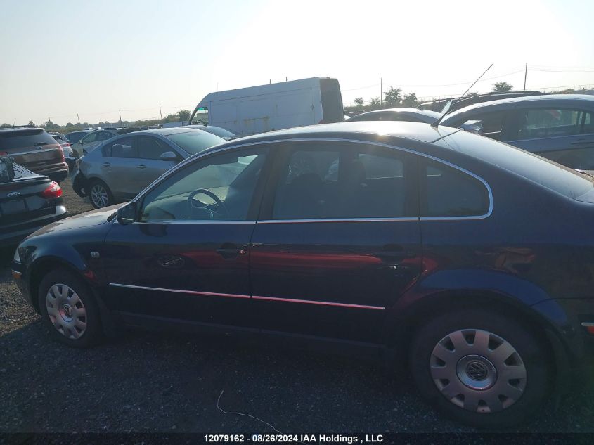 2004 Volkswagen Passat VIN: WVWPD63B44P057947 Lot: 12079162