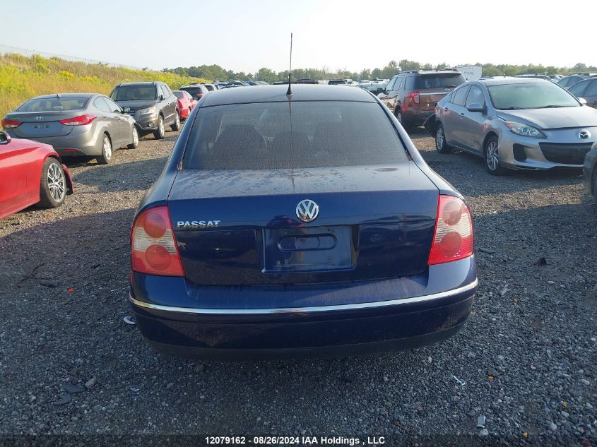 2004 Volkswagen Passat VIN: WVWPD63B44P057947 Lot: 12079162