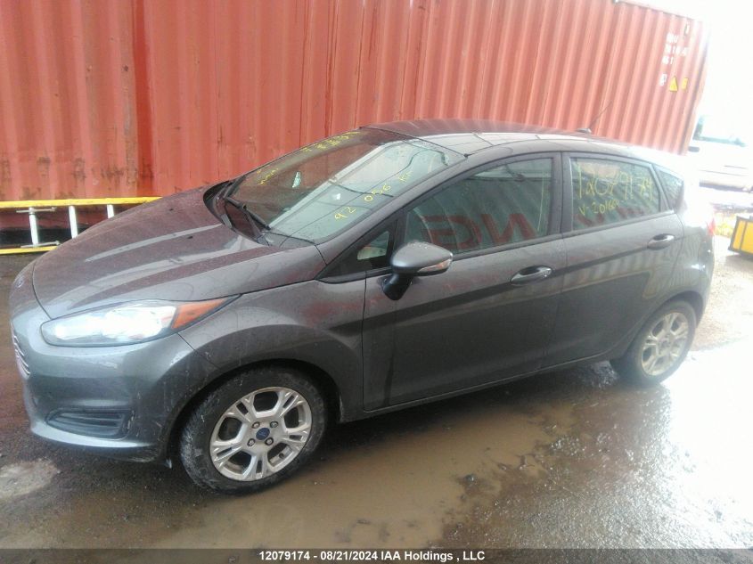 2015 Ford Fiesta VIN: 3FADP4EJXFM201664 Lot: 12079174