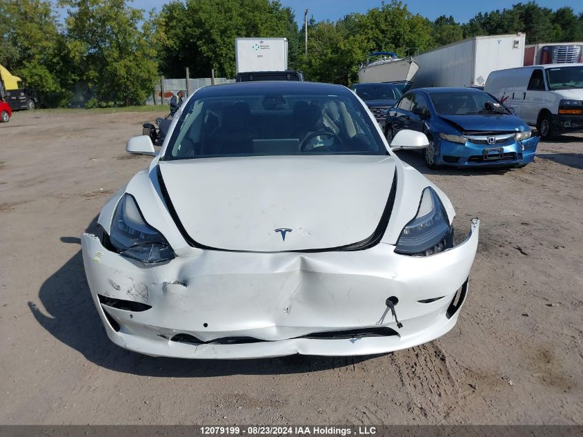 2018 Tesla Model 3 VIN: 5YJ3E1EA1JF027829 Lot: 12079199