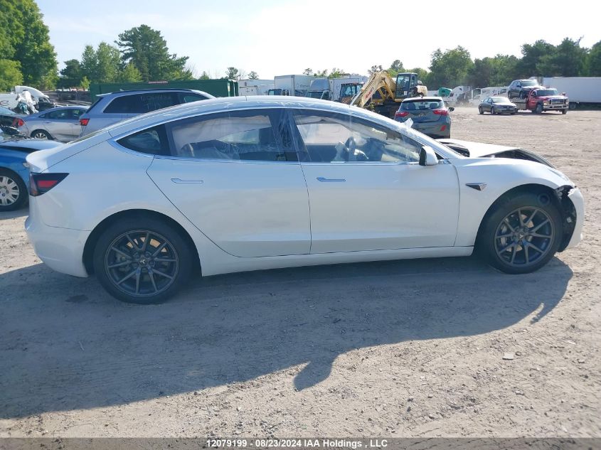 2018 Tesla Model 3 VIN: 5YJ3E1EA1JF027829 Lot: 12079199