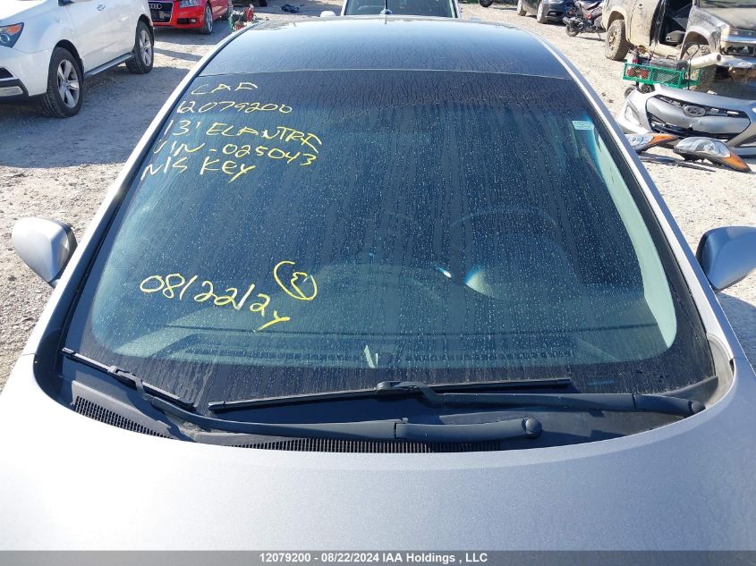 2013 Hyundai Elantra Gt VIN: KMHD35LEXDU025043 Lot: 12079200