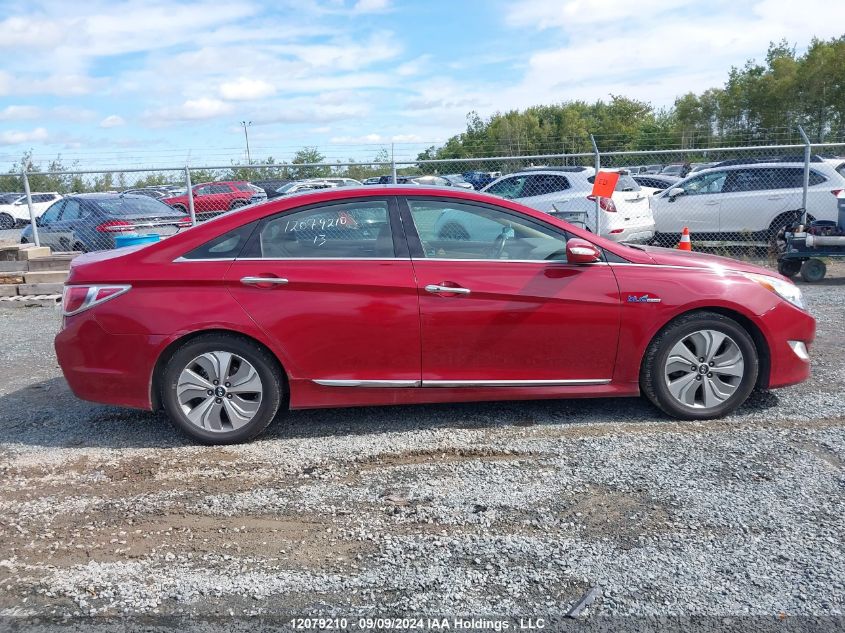 KMHEC4A49DA100860 2013 Hyundai Sonata Hybrid Limited