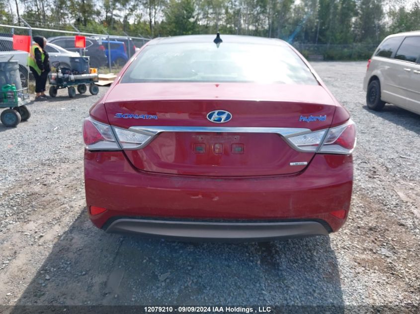 KMHEC4A49DA100860 2013 Hyundai Sonata Hybrid Limited