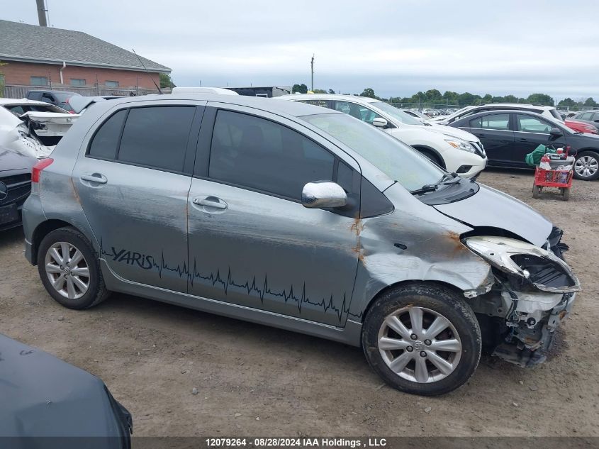 2010 Toyota Yaris VIN: JTDKT4K39A5305189 Lot: 12079264