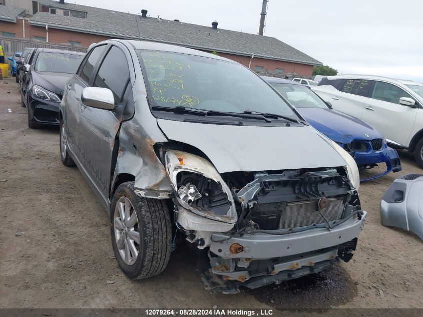 2010 Toyota Yaris VIN: JTDKT4K39A5305189 Lot: 12079264