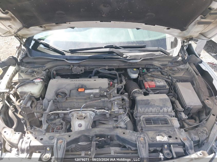 2018 Honda Civic Lx VIN: 2HGFC2F60JH033653 Lot: 12079271