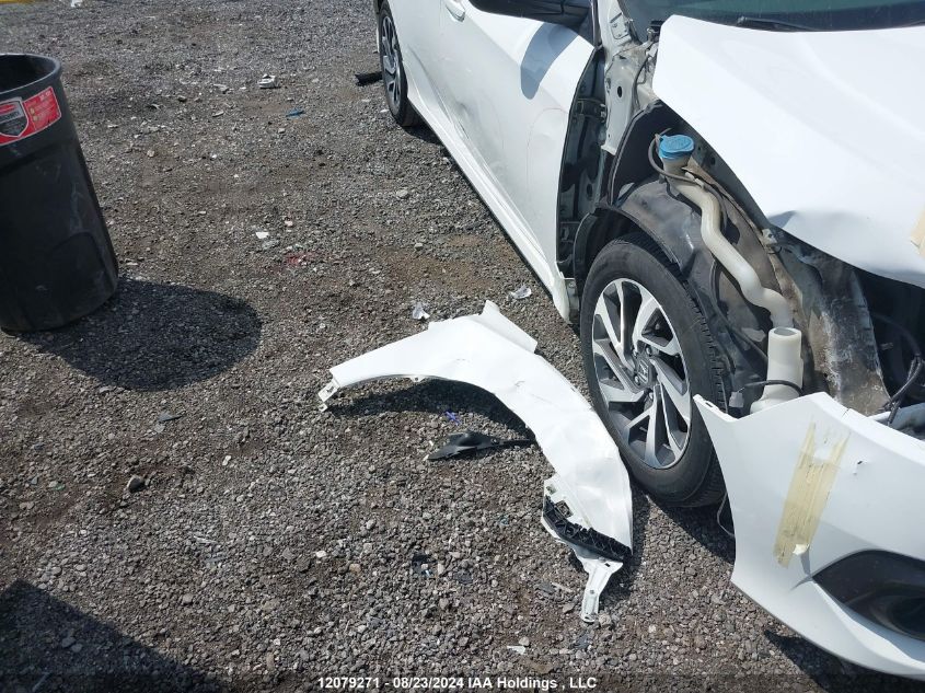 2018 Honda Civic Lx VIN: 2HGFC2F60JH033653 Lot: 12079271