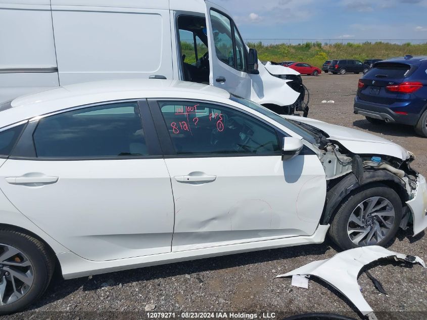 2018 Honda Civic Lx VIN: 2HGFC2F60JH033653 Lot: 12079271