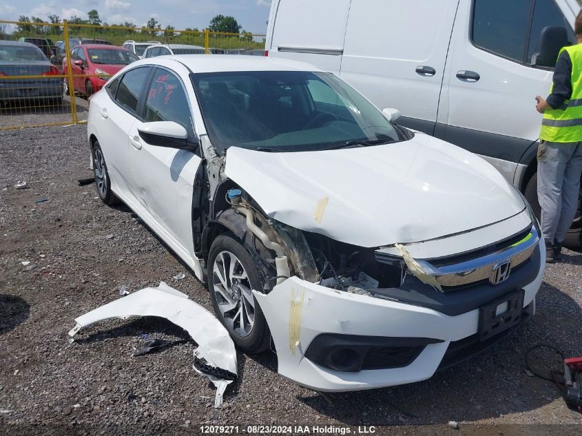 2018 Honda Civic Lx VIN: 2HGFC2F60JH033653 Lot: 12079271