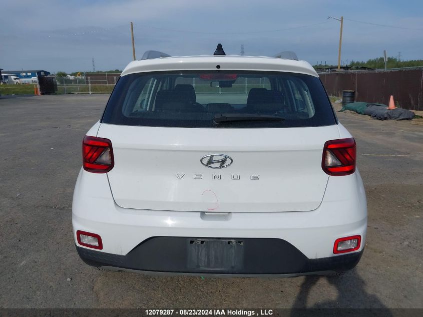 2022 Hyundai Venue Sel/Limited VIN: KMHRC8A33NU161086 Lot: 12079287