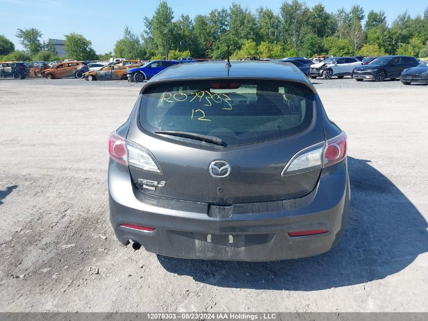 2012 Mazda 3 I VIN: JM1BL1KF9C1513673 Lot: 12079303