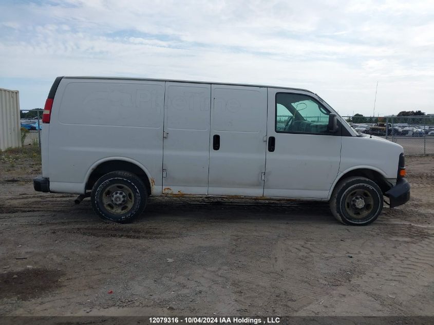 2008 Chevrolet Express Cargo VIN: 1GCGG25CX81201550 Lot: 12079316