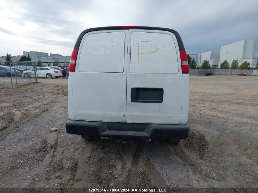 2008 Chevrolet Express Cargo VIN: 1GCGG25CX81201550 Lot: 12079316