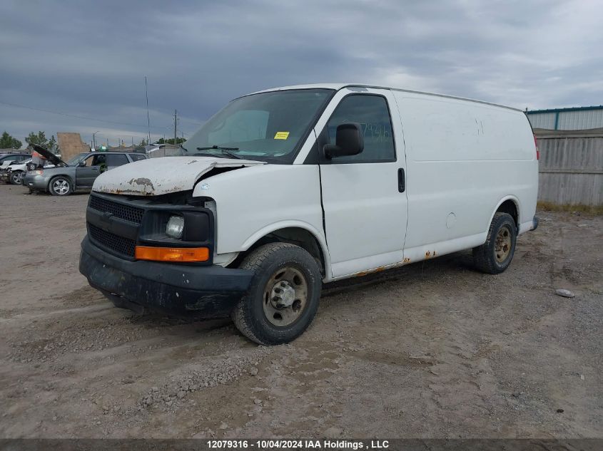 2008 Chevrolet Express Cargo VIN: 1GCGG25CX81201550 Lot: 12079316