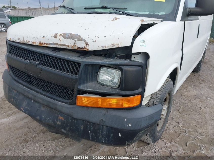 2008 Chevrolet Express Cargo VIN: 1GCGG25CX81201550 Lot: 12079316