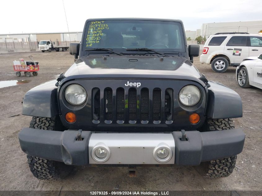 2013 Jeep Tj VIN: 1C4BJWEG0DL686981 Lot: 12079325