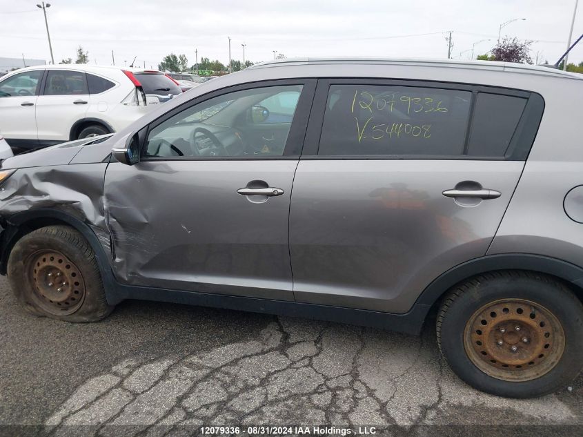 2013 Kia Sportage VIN: KNDPB3A26D7544008 Lot: 12079336