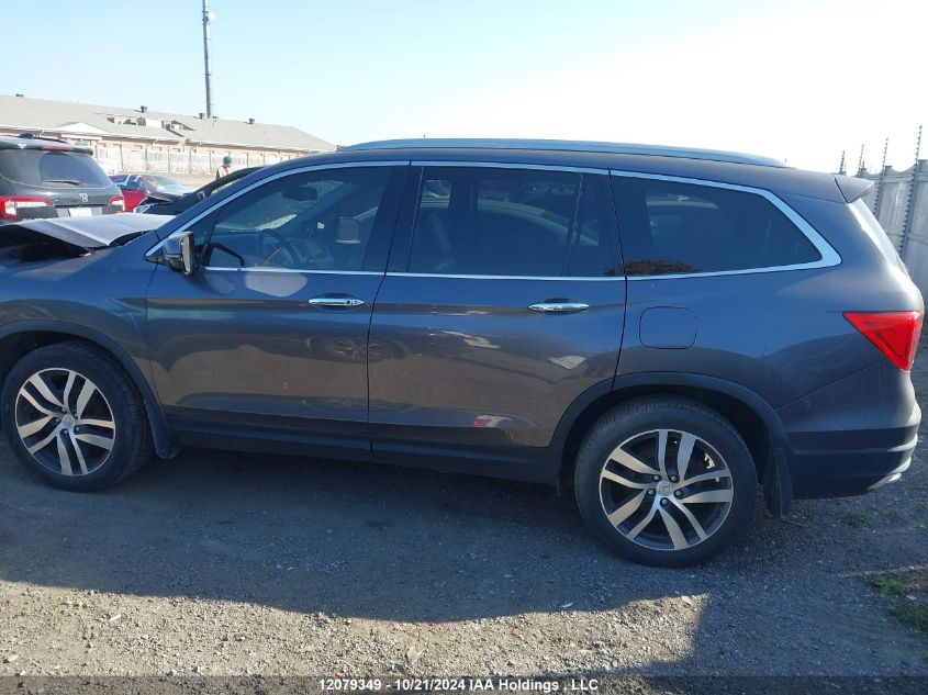 2017 Honda Pilot VIN: 5FNYF6H97HB507711 Lot: 12079349