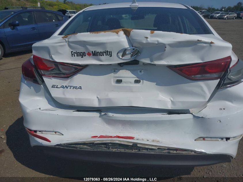 2018 Hyundai Elantra Gl VIN: KMHD84LF5JU477501 Lot: 12079363