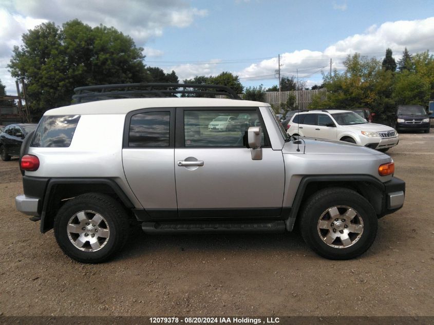 2008 Toyota Fj Cruiser VIN: JTEBU11F68K034610 Lot: 12079378